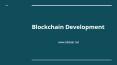 Blockchain Development Company PowerPoint PPT Presentation