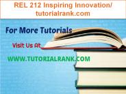 REL 212 Inspiring Innovation/tutorialrank.com (1)