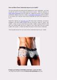 How can mens sheer underwear improve your health PowerPoint PPT Presentation