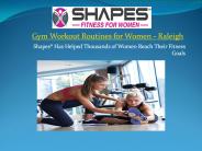 Gym Workout Routines for Women in Raleigh