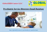 Psychiatric Service Directors Email Database