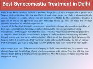 gynecomastia surgeon in south delhi