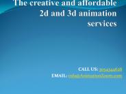 2d and 3d animation services
