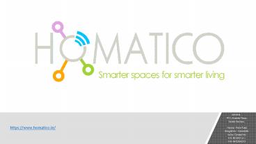 Homatico - Best Value Wireless Smart Home Automation in Bangalore (1)
