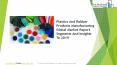 Plastics And Rubber Products Manufacturing Market Research Reports & Industry Analysis PowerPoint PPT Presentation