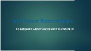 Learn More about Air France Flying Blue