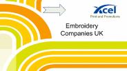 Best Embroidery Companies UK