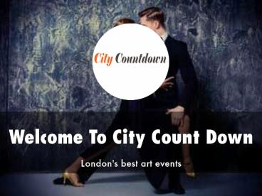 Information Presentation Of City Count Down