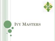 Ivy Masters Tutoring Center