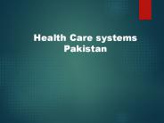 Health care system in pakistan