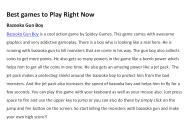 Best Games To Play Right Now