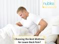 Choosing the Best Mattress for Lower Back Pain? | Nubliss PowerPoint PPT Presentation