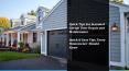 Quick Tips For Seasonal Garage Door Repair and Maintenance - Every Homeowner Should  Know PowerPoint PPT Presentation