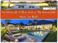 Seminyak Villas for a Memorable Stay in Bali PowerPoint PPT Presentation