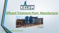 ETP Plant | Effluent Treatment Plant Manufacturer PowerPoint PPT Presentation
