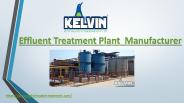 ETP Plant | Effluent Treatment Plant Manufacturer