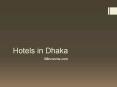 Hotels in Dhaka PowerPoint PPT Presentation
