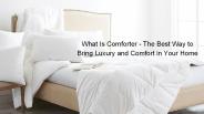 what is comforter
