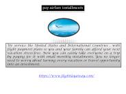 pay airfare installments
