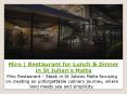 Miro | Restaurant for Lunch & Dinner in St Julian's Malta PowerPoint PPT Presentation