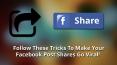 Follow These Tricks To Make Your Facebook Post Shares Go Viral! PowerPoint PPT Presentation