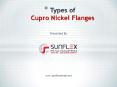 Types of Cupro Nickel Flanges PowerPoint PPT Presentation