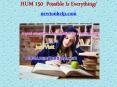HUM 150    Possible Is Everything /newtonhelp.com PowerPoint PPT Presentation