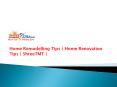 Home Remodelling Tips | Home Renovation Tips | ShreeTMT | PowerPoint PPT Presentation
