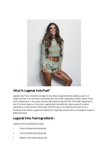 Legends Keto Fuel