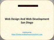 Web Design And Web Development San Diego