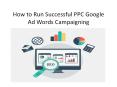 How to Run Successful PPC Google Ad Words Campaigning PowerPoint PPT Presentation