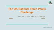 The uk national three peaks challenge
