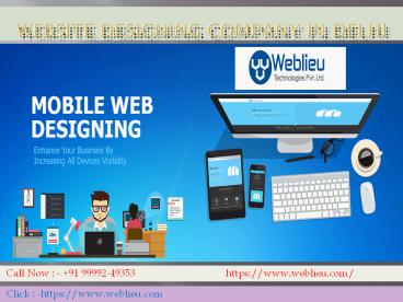 Web Designing & Development Company Delhi, India