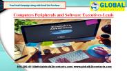 Computers Peripherals and Software Executives Leads