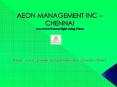 Aeon ((Management)) Inc Chennai -   Reviews  (((Velachery))) PowerPoint PPT Presentation