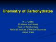 Chemistry of carbohydrates PowerPoint PPT Presentation