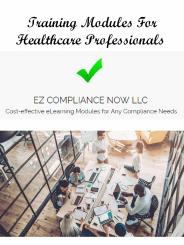 Training Modules For Healthcare Professionals