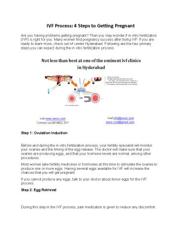 Infertility Center in Hyderabad