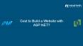 How Much Does It Cost to Build a Website with ASP .NET? PowerPoint PPT Presentation