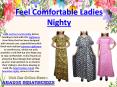 Feel Comfortable Ladies Nighty PowerPoint PPT Presentation