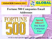Fortune 500 Companies Email Addresses