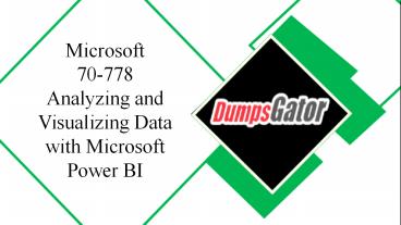 70-778 Dumps