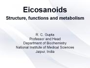 Eicosanoids