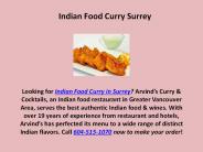 Best Indian Food Curry in Surrey