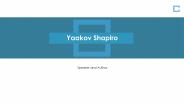 Yaakov Shapiro From Far Rockaway, New York