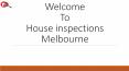 house inspections Melbourne PowerPoint PPT Presentation