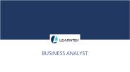 Business Analyst Training