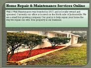 Home Repair & Maintenance Services Online