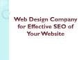 Web Design Company for Effective SEO of Your Website PowerPoint PPT Presentation