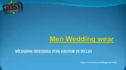 Men Wedding Wear